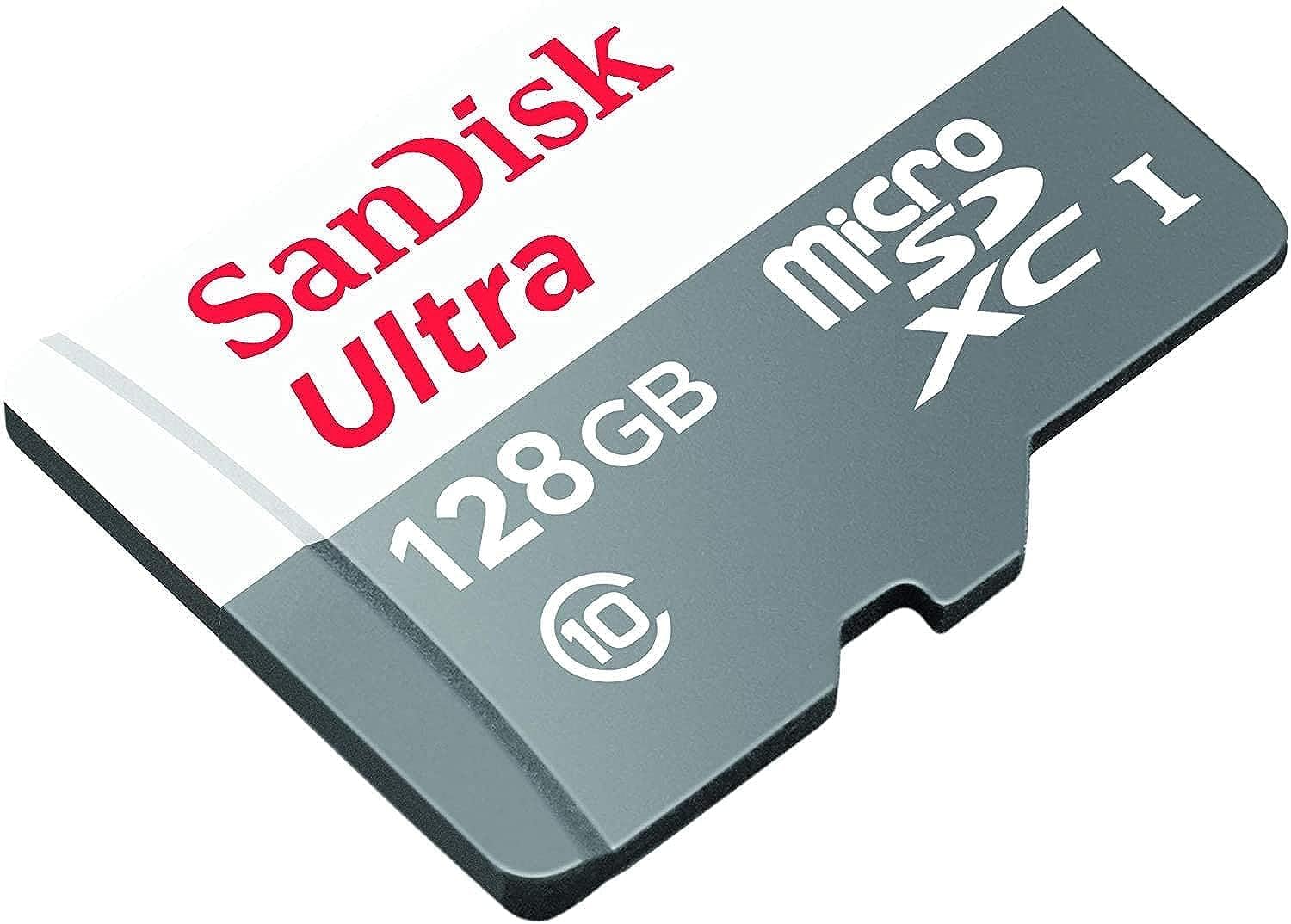Cartão de Memória Micro SD 128GB Ultra Speed 48MB/S 320X - Sandisk