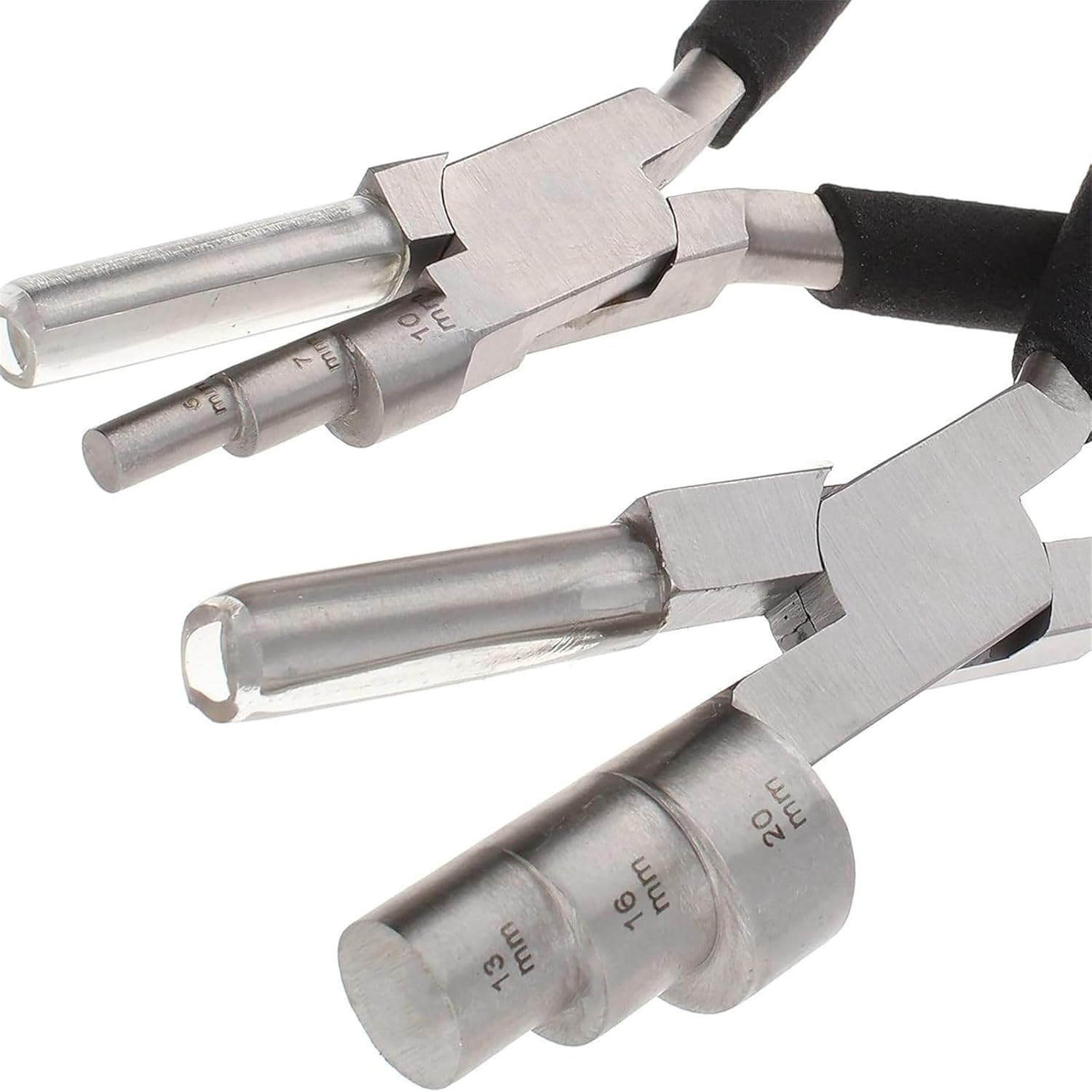 Wire Wrapping Pliers for Electronic Components Stainless Steel Jewelry Making Pliers Multipurpose Winding Shape Pliers