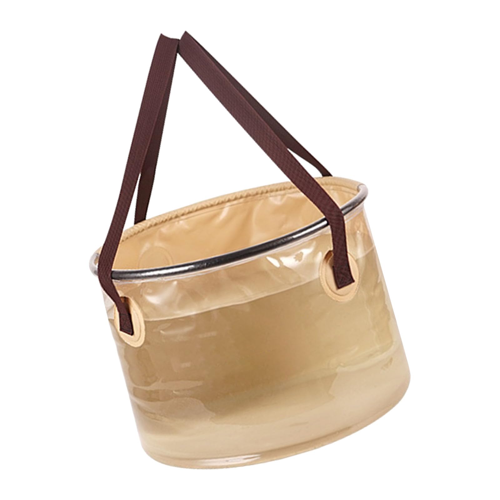 Auslaufsicherer, Faltbarer PVC Wassereimer, 20 l / 30 l, tragbares Design für Camping, Angeln, Outdoor Einsatz mit verstärktem, Wassereimer für Camping, Angeln, Outdoor Aktivitäten mit, PVC