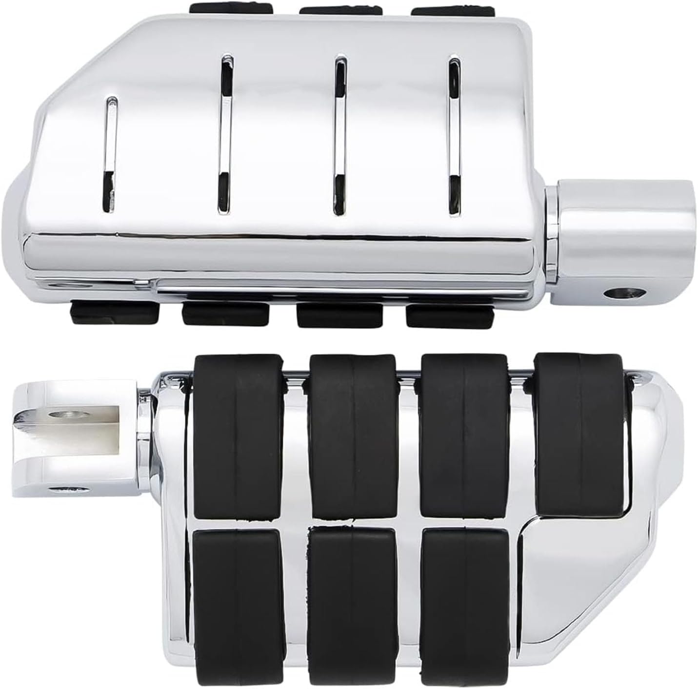 Motorcycle M109R Footpegs Front Footrests Driver Rider Foot Pegs Pedals Compatible with Suzuki Boulevard M109R M90 M50 C50 Volusia 800