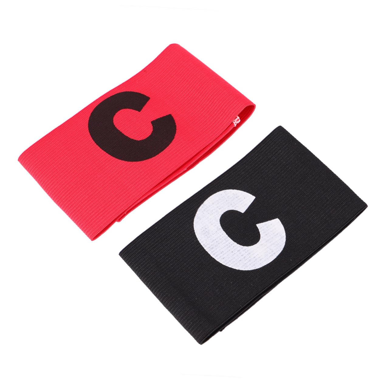 Sosoport Bande Di Capitani Di Calcio Gruppo Musicale Calcio Da Braccio Fascia Da Accessori Colorato Bracciali Da Fascia Da Di Black