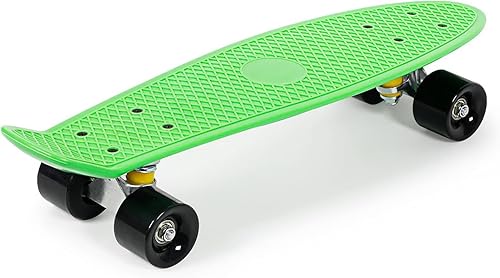 SISIGAD Patineta para niños  Monopatín de 22 pulgadas con ruedas iluminadas  Patineta para principiantes para niños y niñas  El mejor regalo para