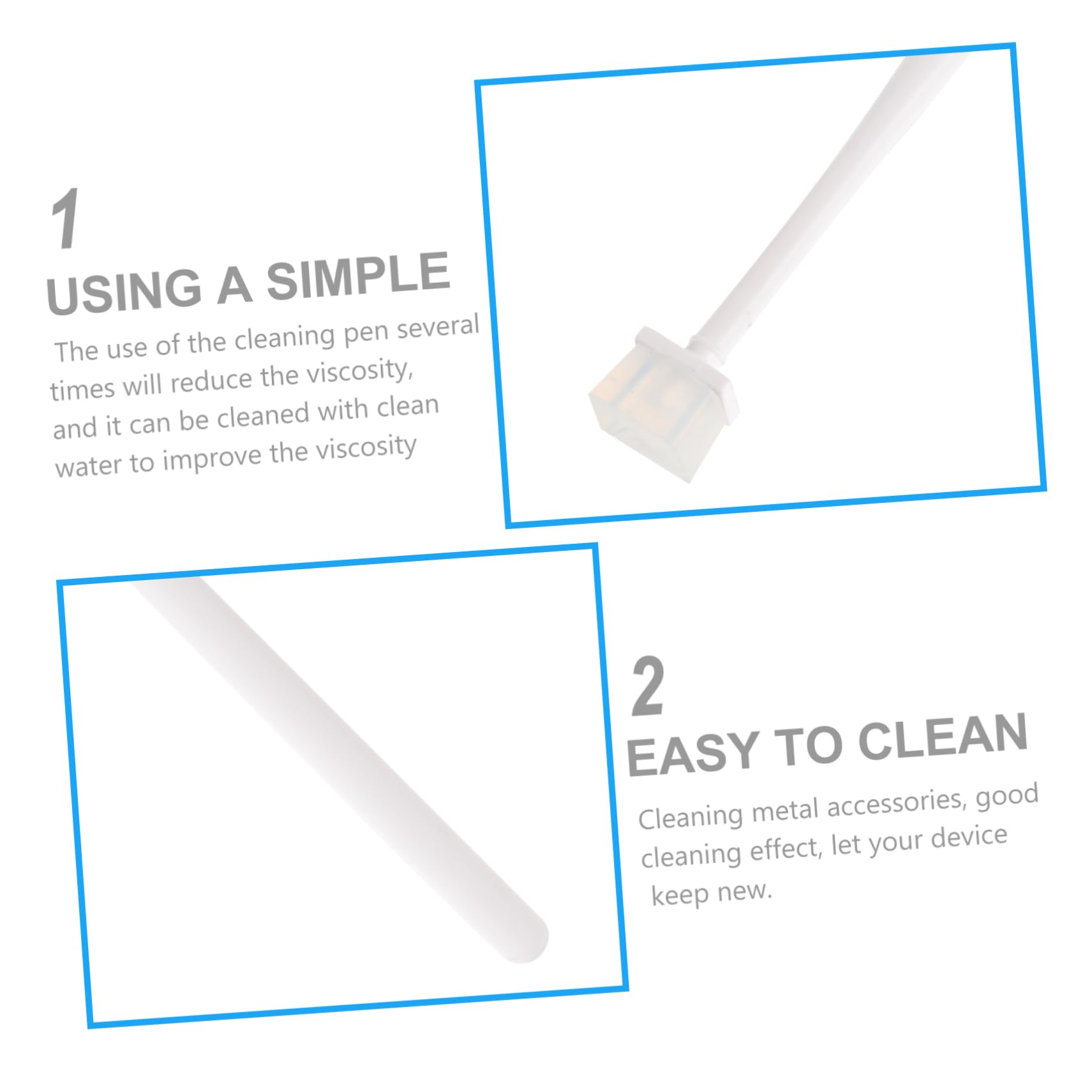 UKCOCO 3stücke Sensor Gel Stick Kamera Reinigung Pen Professioneller Ccd Cmos Reinigungsstick Für Spiegelreflexkameras Und Objektive Tragbare Reinigungslösung Für Empfindliche