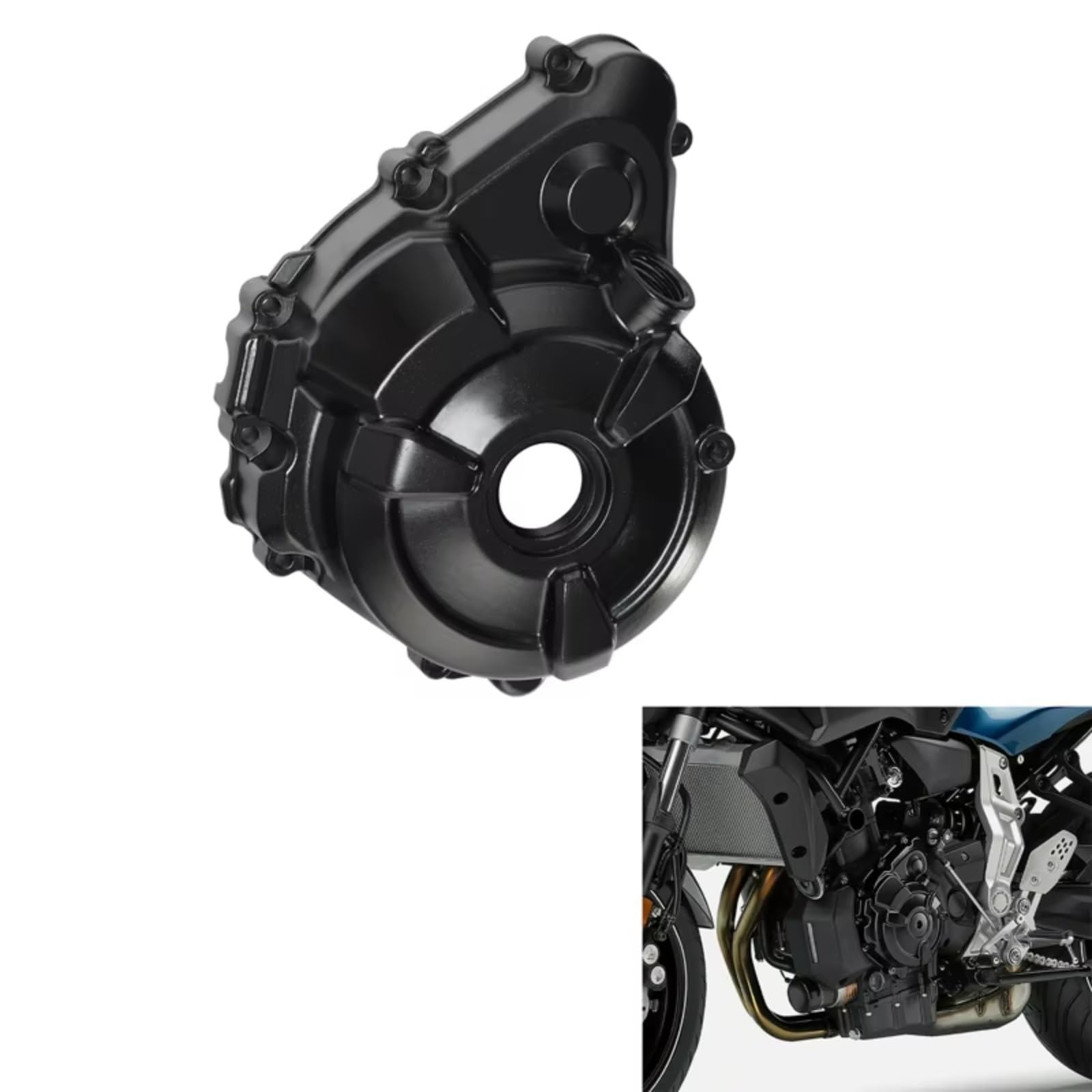 Alloggiamento Statore Moto Compatibile Con Yamaha Per XSR700 2018-2023 Per Tenere 700 2021-2024 Moto Sinistra Motore Statore Copertura Carter Parti Ricambio