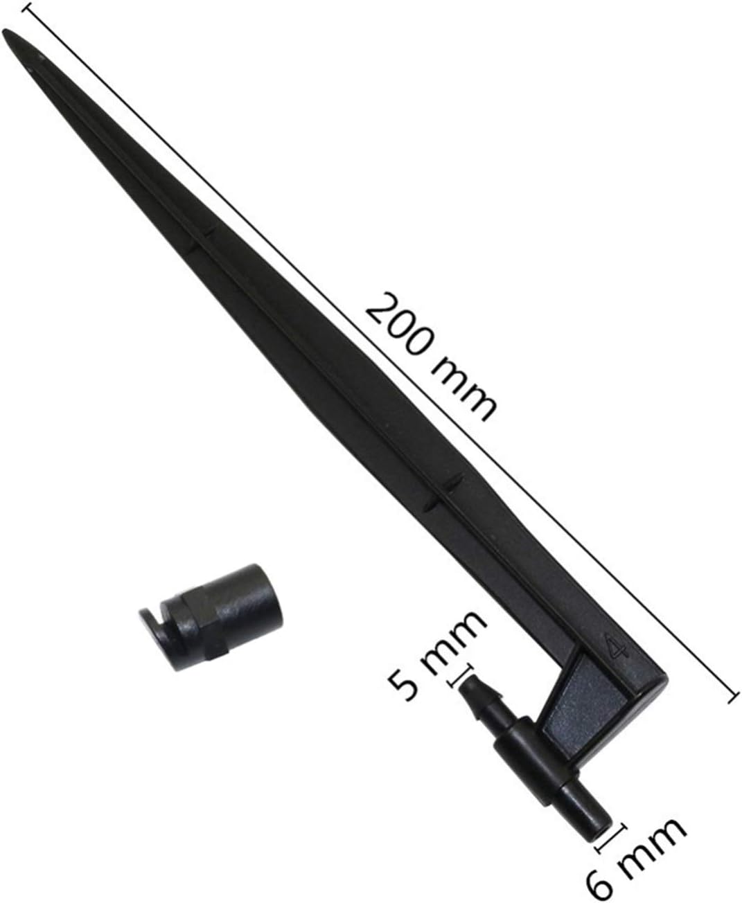 Gardening Irrigation Dripper 120-180 Degree Atomizing Nozzle Garden Irrigation Refraction Nozzle Agricultural Fruit Tree Watering Sprayer 50 Pieces