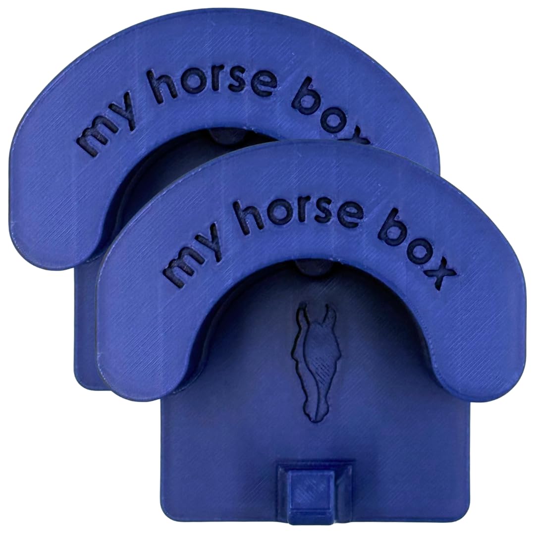 My Horse Box - Magnetic Bridle Holder - Pack of Two Blue