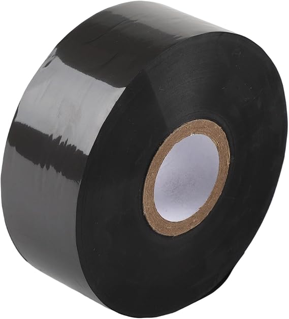 Thermal Transfer-Ribbon for HP-241 DY-8 Coding Machine, Black Printer Ribbon Roll for Date Packaging-Labeling, Clear Print High-Adhesion(30mmx200M)