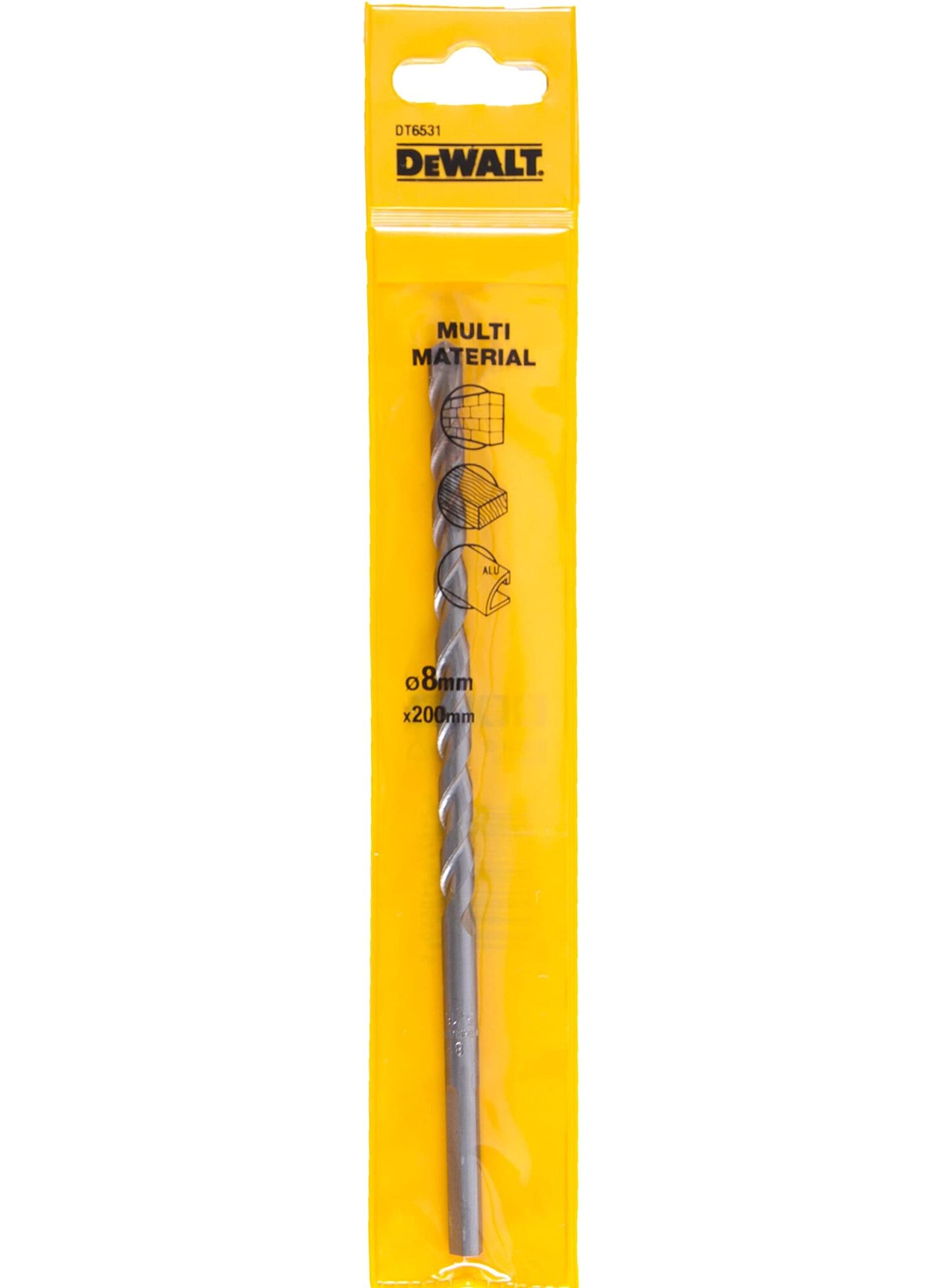 DeWalt Multi Material Drill Bit 8mm 200mm