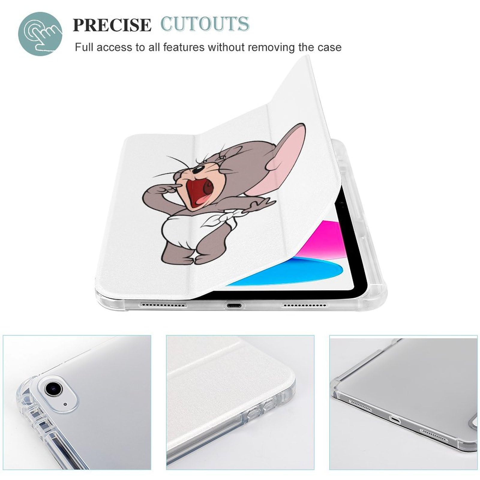 iPad本体 Jerryカバー付き iPad本体 Jerryカバー付き Amazon.co.jp: Ipad ケース トムとジェリー