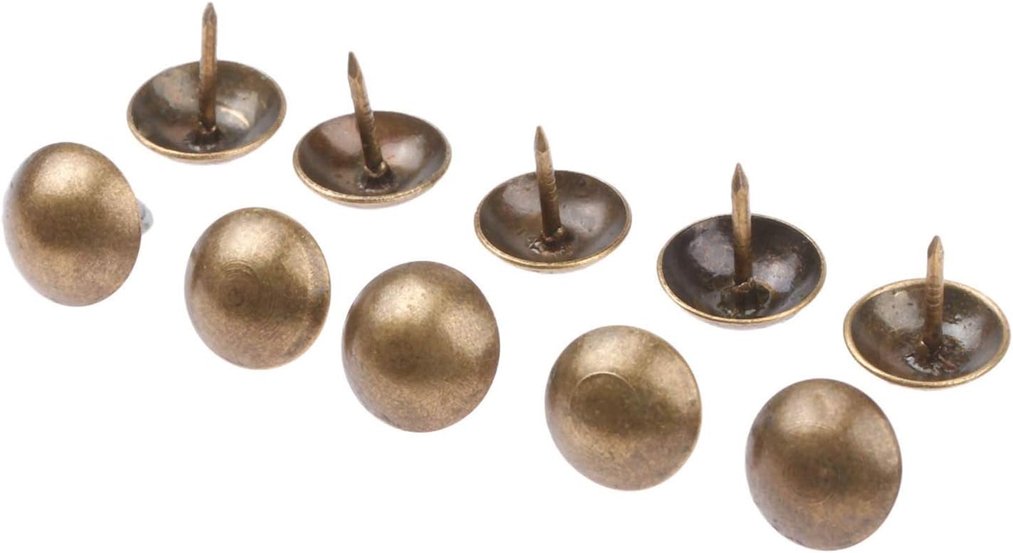 100Pcs 11x11mm Jewelry Box Sofa Decoration Tacks Door Hardware Suitable for School Office