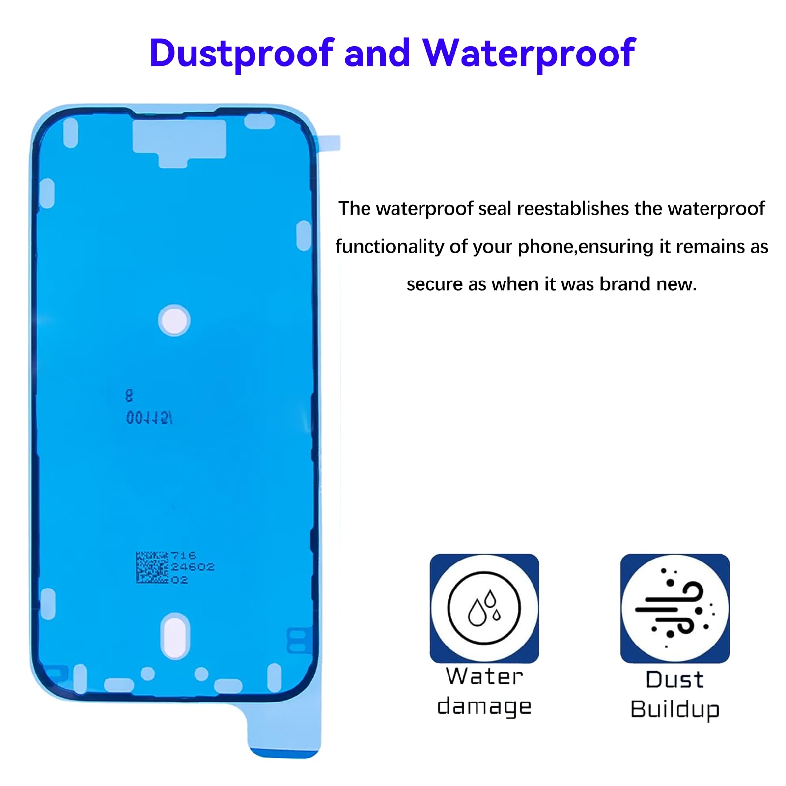 Amazon.com: DIYPHONE 4Pcs for iPhone 17 Series Waterproof Pre-Cut