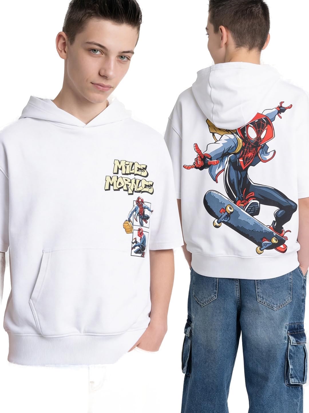 Max Boys Spider-Man Print Hooded T-Shirt - Review, Price and Buying Guide