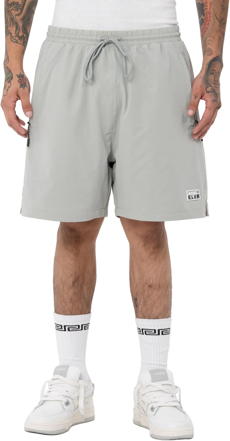 Pro Club Men's Performance Stretch Nylon Active Short - 5 1/2 Inch Inseam