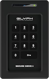 Glyph SecureDrive+ Professional Encrypted Rugged Mobile SSD with Keypad 2TB