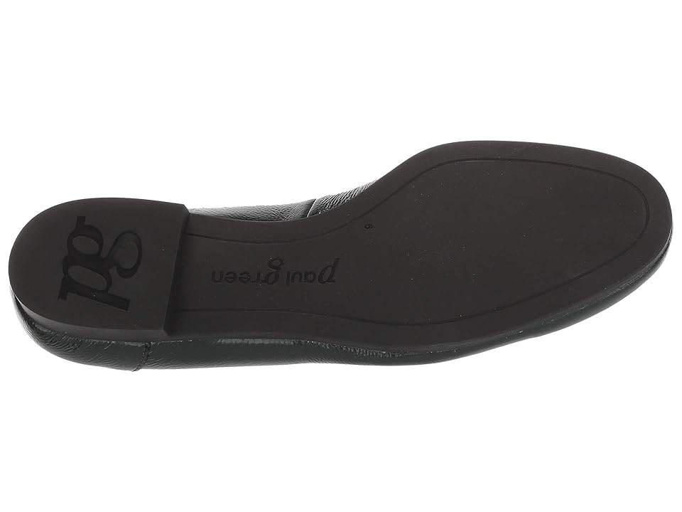 

Paul Green Tosi Flat (Bottle Green Crinkled Patent) Women's Flat Shoes