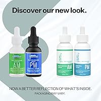 Vista 9 de Scalp Delivery AM/PM GHK-CU Peptide, suero para el crecimiento del cabello Bloqueador de DHT, tratamiento capilar con células madre con Redensyl +