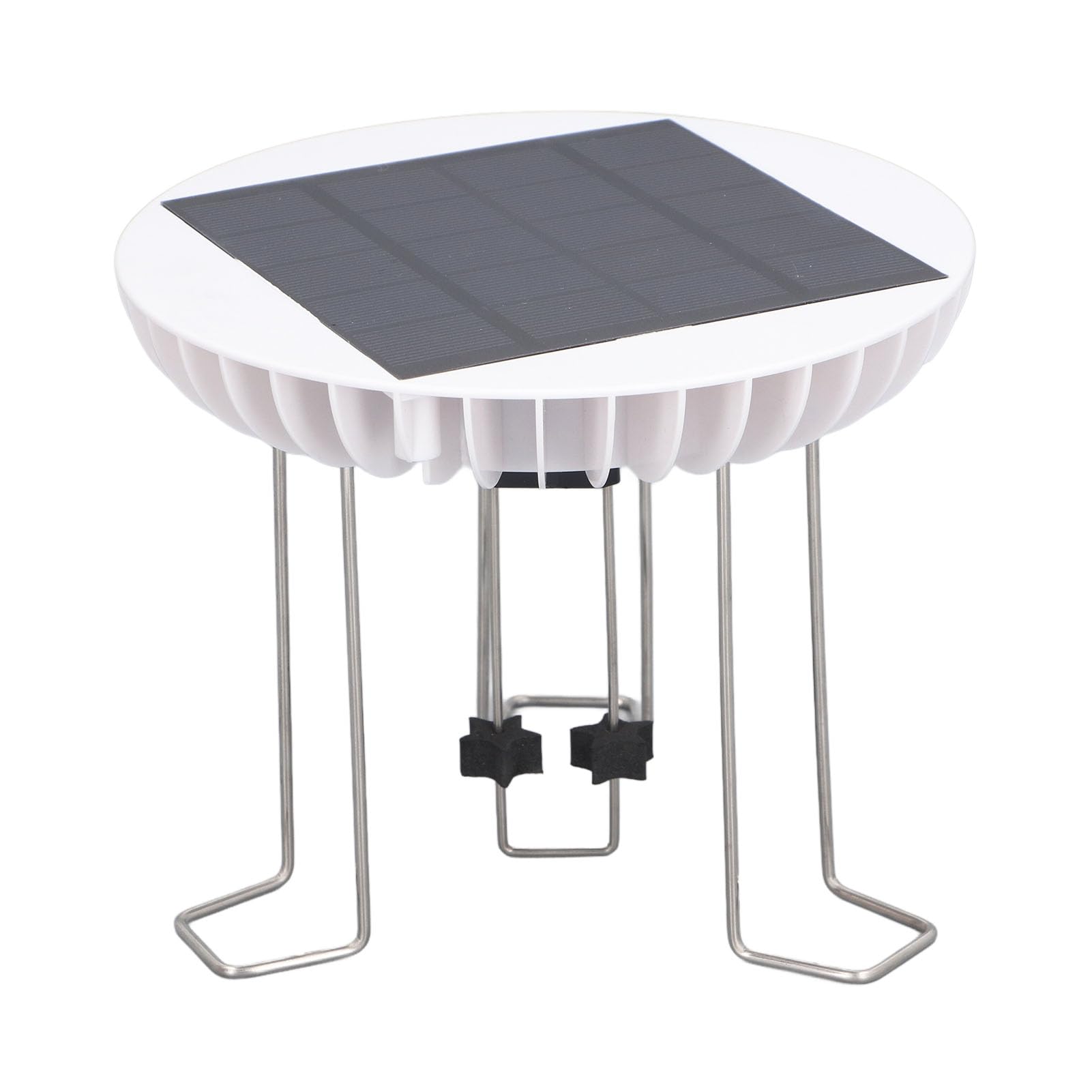 Agitatore Solare per Acqua, Agitatore Solare Silenzioso per Vasca per Uccelli con Pannello 5V 2W, Impermeabile IP65 per la Decorazione del Laghetto da Giardino