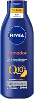 NIVEA Loção Hidratante Firmador Q10 + Vitamina C Pele Seca 200ml - Hidratante que melhora a elasticidade da pele em 10 dias, previne a flacidez e ainda hidrata intensamente, ideal para pele seca