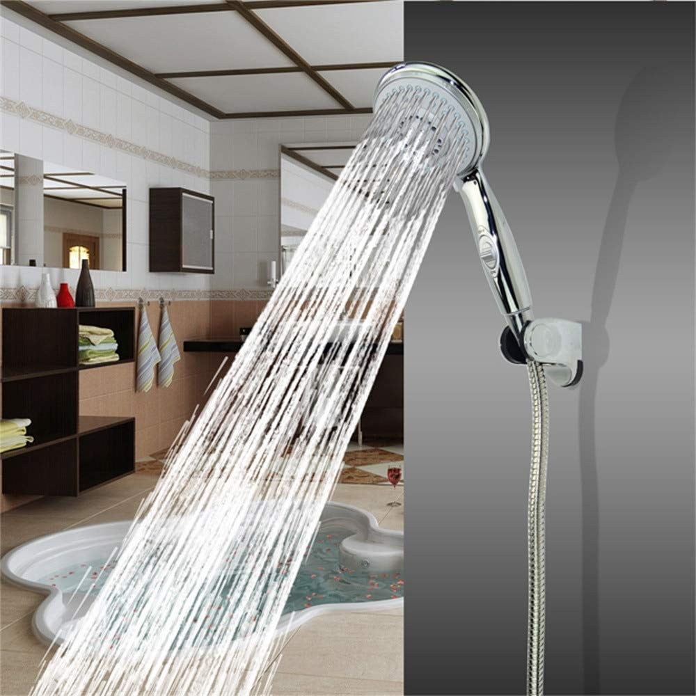 alcachofa de la ducha Alcachofa de ducha de baño con interruptor, alcachofa de ducha de mano, 4 funciones múltiples, 4 pulverizadores
