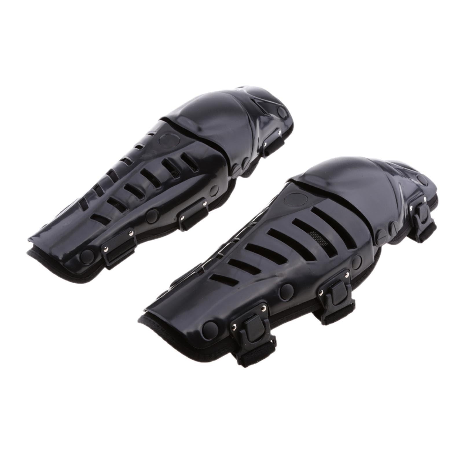 Protector De Rodillas, Espinilleras Y Coderas para Motocross, Antichoques, para Hombre Y Mujer, Talla Ajustable.