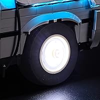 Vista 8 de BRIKSMAX Luz para Back-to-The-Future-Time-Machine 10300 - Kit de iluminación LED compatible con Lego Creator Expert - No incluye el set de Lego