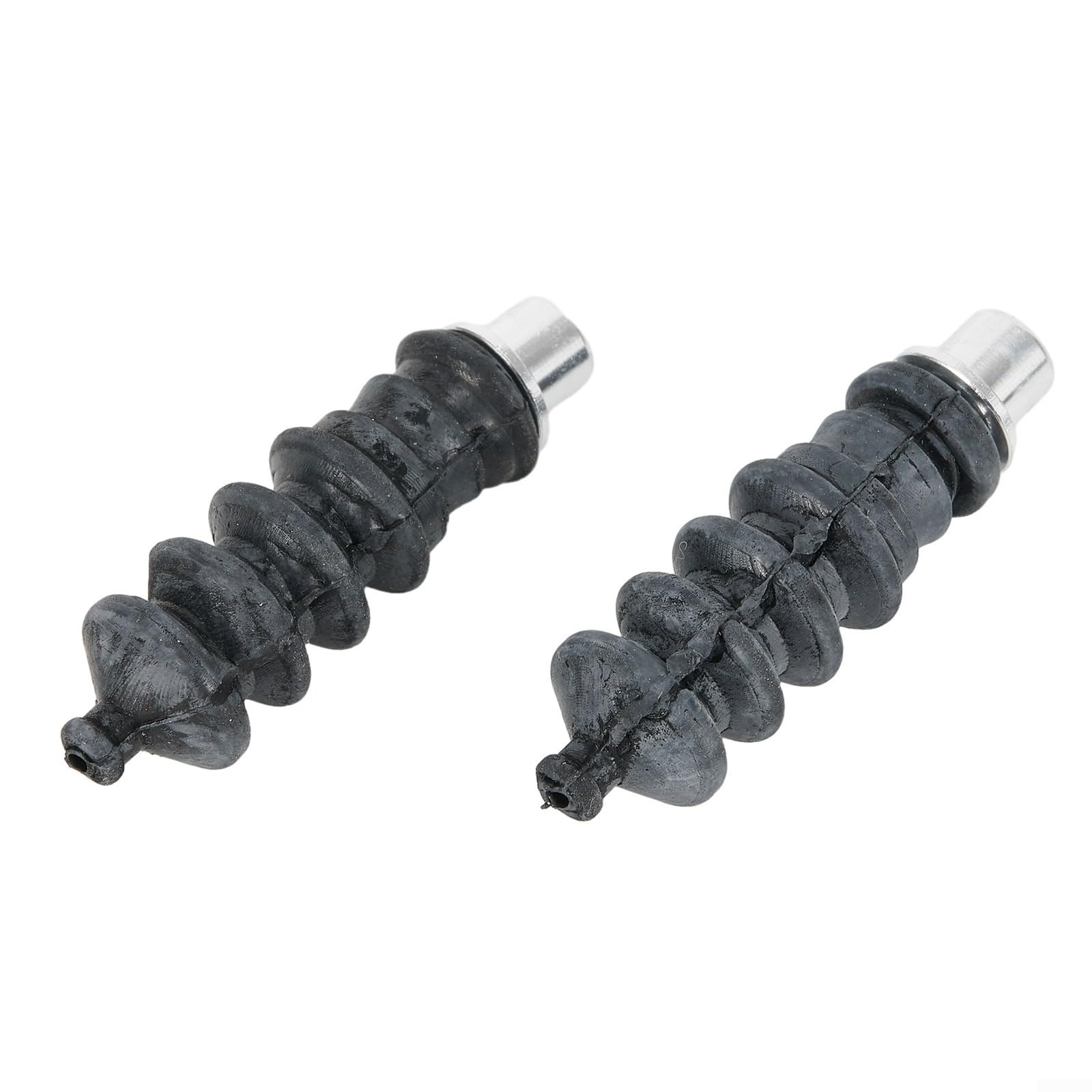 Rendimiento mejorado con 2 fuelles de goma impermeables para el timón de tu barco RC