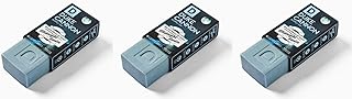 GeauxDat Midnight Swim Soap 3 Pack – Invigorating Ocean Fresh Scent Bar Soap for Men, Long-Lasting Lather, Exfoliating Body Wash Bar, 10 oz Each – Shower Essential Gift Set