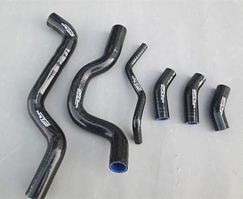 For SUZUKI SV650 SV 650 K3 2003-2014 silicone radiator hose 2004 2005 2006 2007 Black