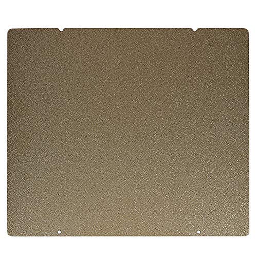 ZANYUYU 3D-Drucker-Zubehör, doppelseitig strukturiertes Pei-Federstahlblech pulverbeschichtet Pei-Bauplatte für Prusa I3 Mk2.5S Mk3 Mk3S Cover