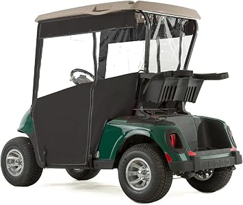 Pro-Touring Golf Cart Enclosure for EZGO RXV Golf Carts - Black