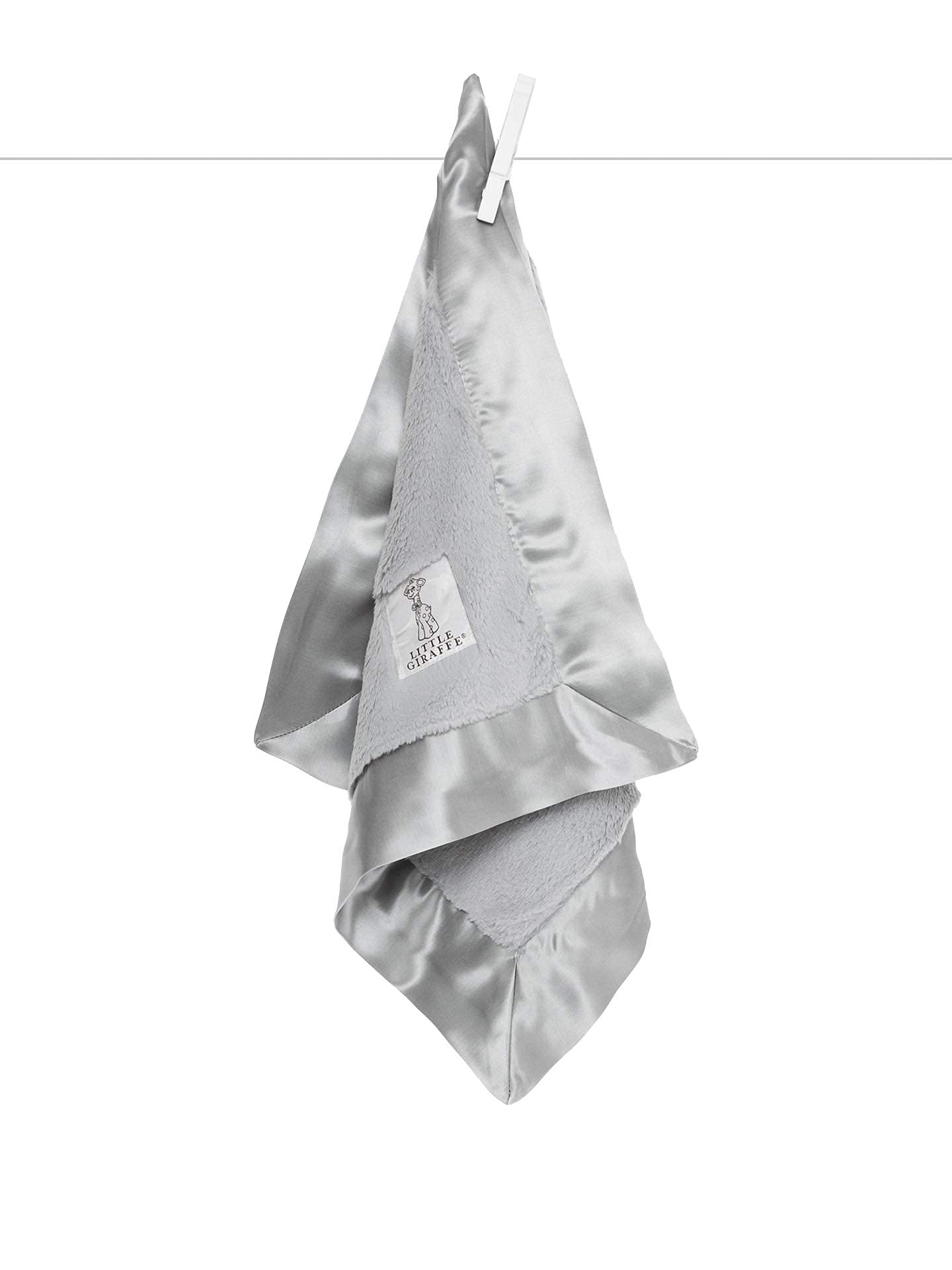 Little Giraffe Luxe Blanky (Silber)
