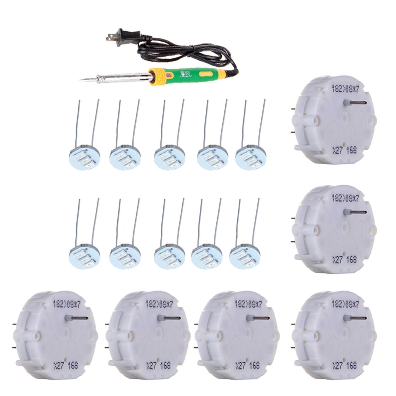 cciyu X27.168 Stepper Motors & 4.7mm For Mini Halogen Bulbs & Soldering Iron