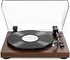 Tocadiscos de vinilo de correa de transmisión, reproducción de 2 velocidades, conectividad de salida inalámbrica Bluetooth, tocadiscos con cápsula magnética y preamplificador de fono integrado 1