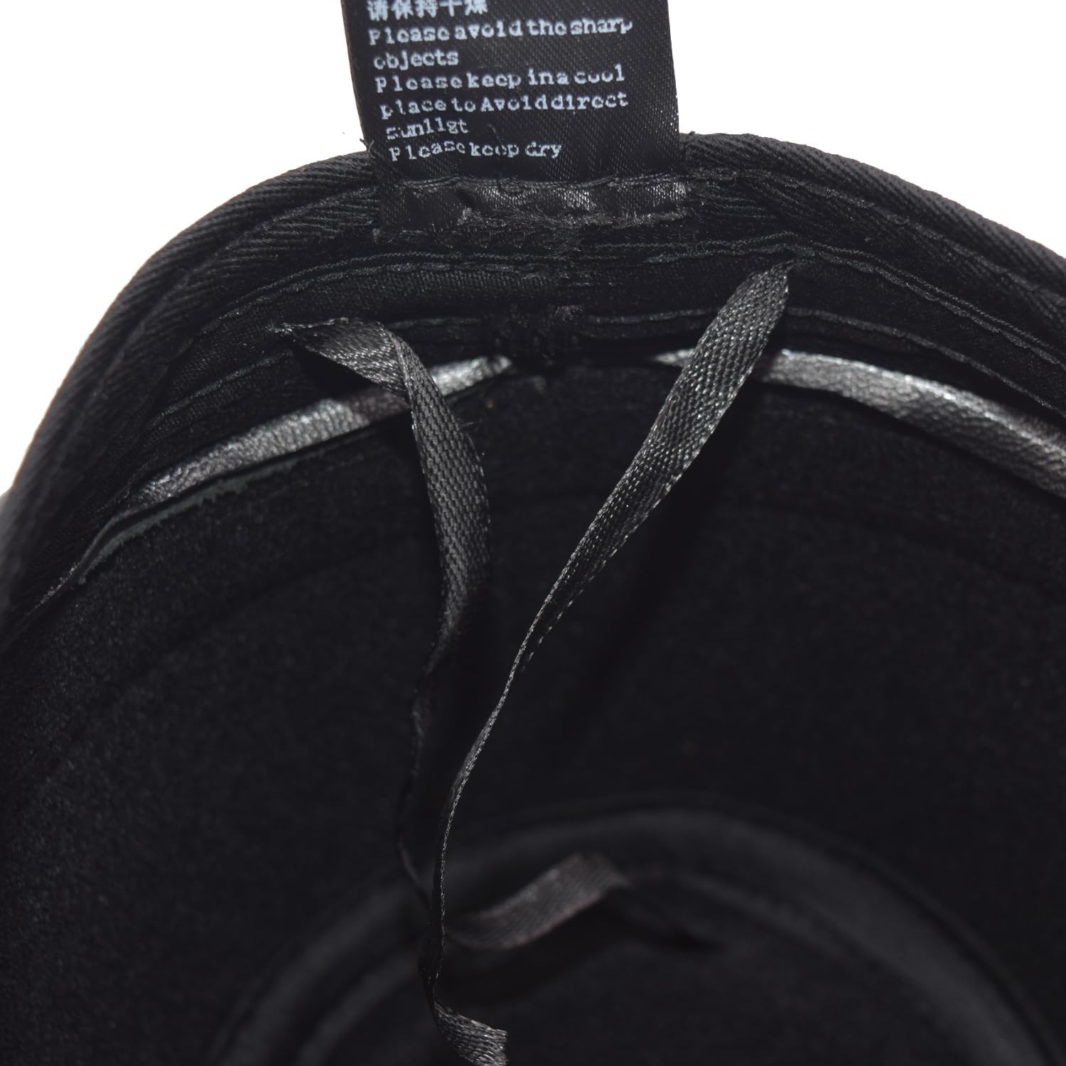 Genuine Leather Jazz Hat Short Brim Classic Fedora Porkpie Hat - Image 9