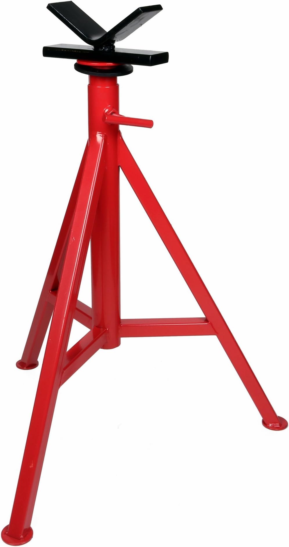 Toledo Pipe 56662 1/8"-12" Portable V High Head Pipe Stand Adjustable 27"-48" fits RIDGID Model VJ-99
