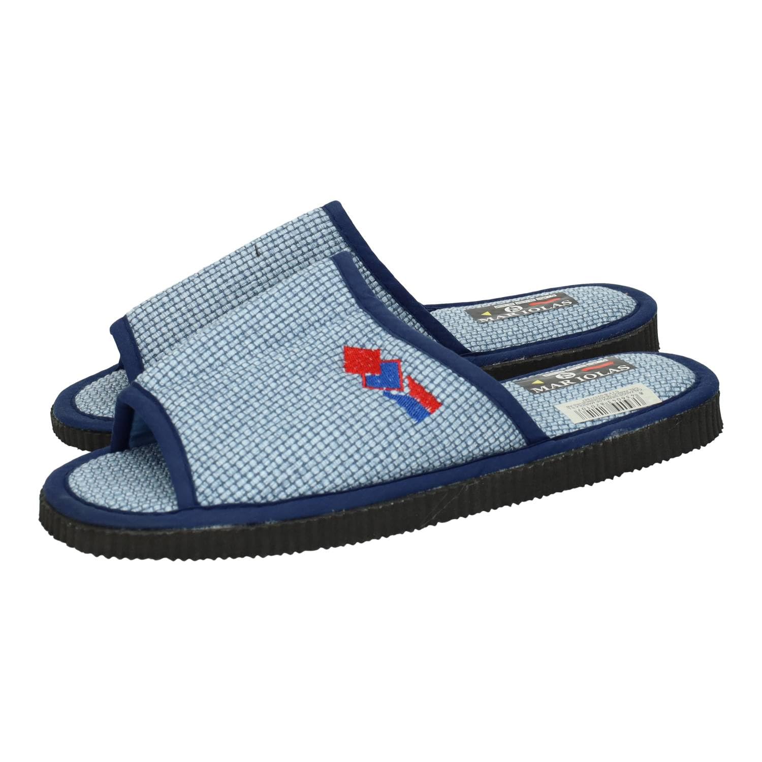 MADE IN SPAIN 8436043820107 Zapatillas de casa Tipo Pala, Ligeras, con Plantilla Tejida cómoda, Ideales para Primavera y Verano, Uso Diario Hombre Zapatillas CASA