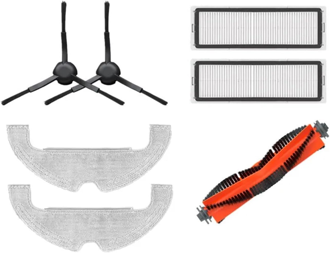 Original Water Tank Mop Cloth Side Brush Main Brush Filter ， Compatible With Dreame D10 Plus Z10 Pro L10 Plus Optional(Z10 Pro Parts)