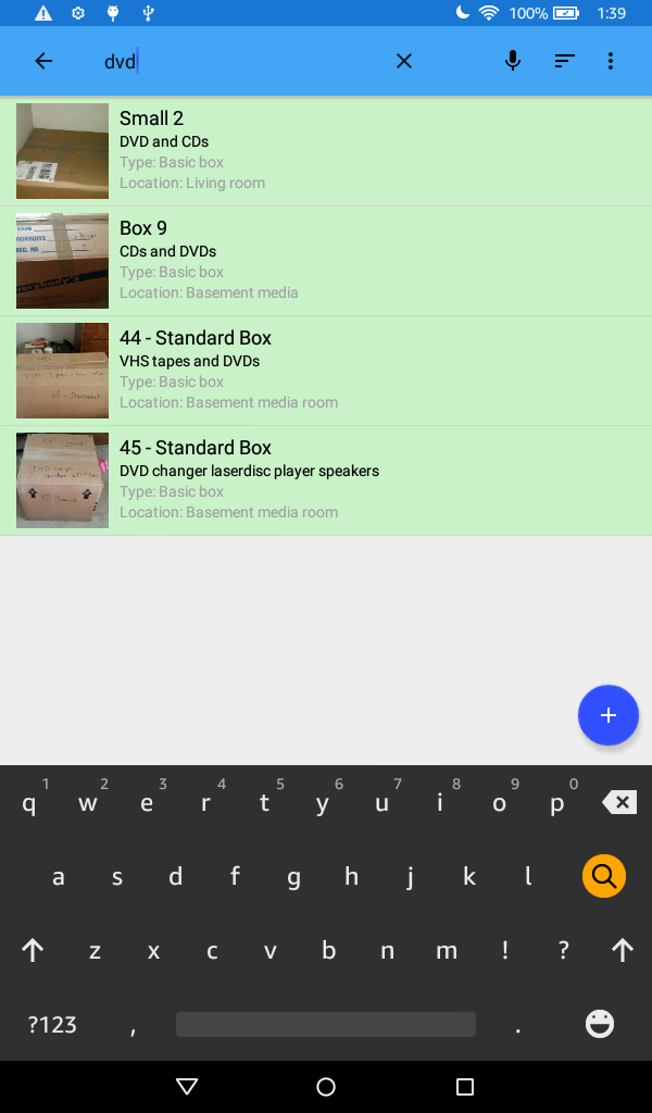 Moving Organizer Pro App on the Amazon Appstore