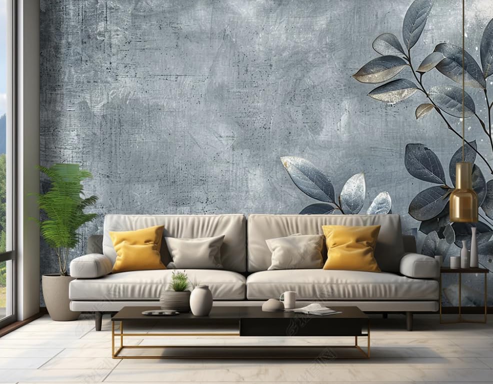 Papier peint intissé fleurs grand format poster geant mural salon 350x256cm