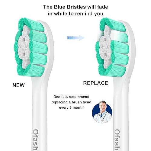 Miniatura 5 de Cabezales de cepillo de dientes de repuesto para Philips Sonicare E Series Essence Elite Xtreme Advance CleanCare All Screw On Cepillo de dientes