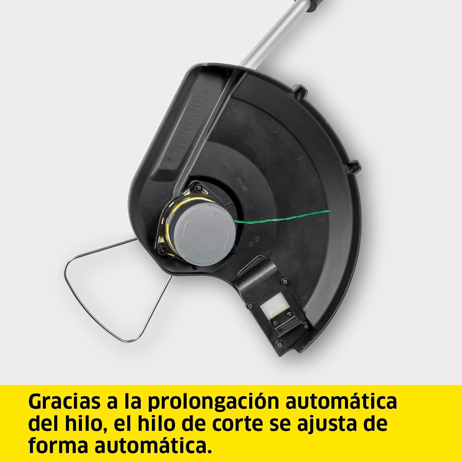 Kärcher, 36 V Cortabordes LTR 36-33, Velocidad de Corte 7000 r,p,m, con Correa, Compatible con batería 36 V de Kärcher, No Incluye batería, Amarillo, Diámetro de Corte 28-33 cm, Grosor del Hilo 2 mm
