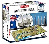 4D Cityscape Melbourne Australia Puzzle