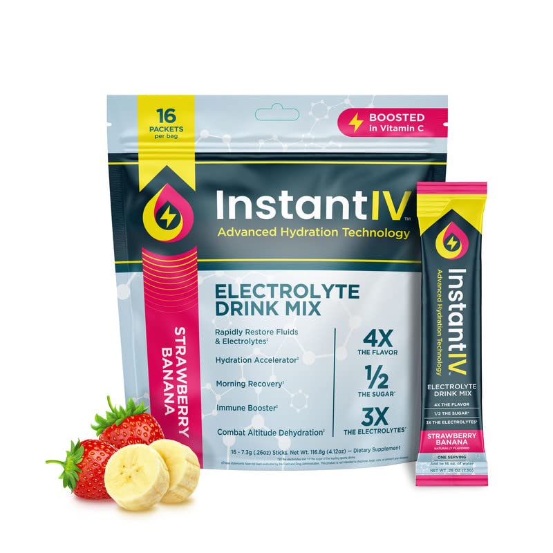 Instant IV Electrolytes Powder Drink Mix Advanced Hydration