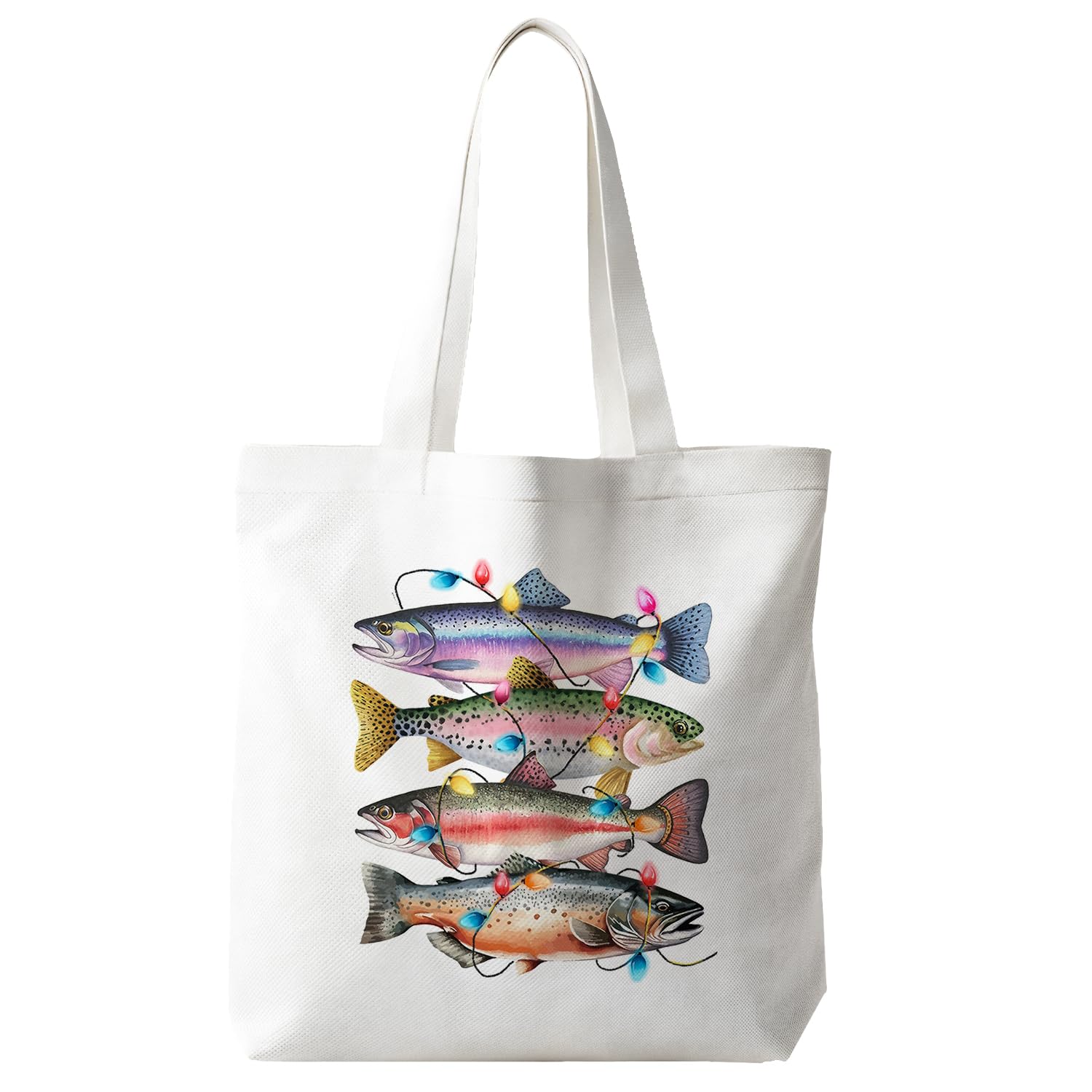 JINYO summer Canvas Tote Bag Coastal Tote Bags for Women