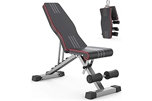 Adjustable Foldable 660LB Situp Benches for Home Workout Bench