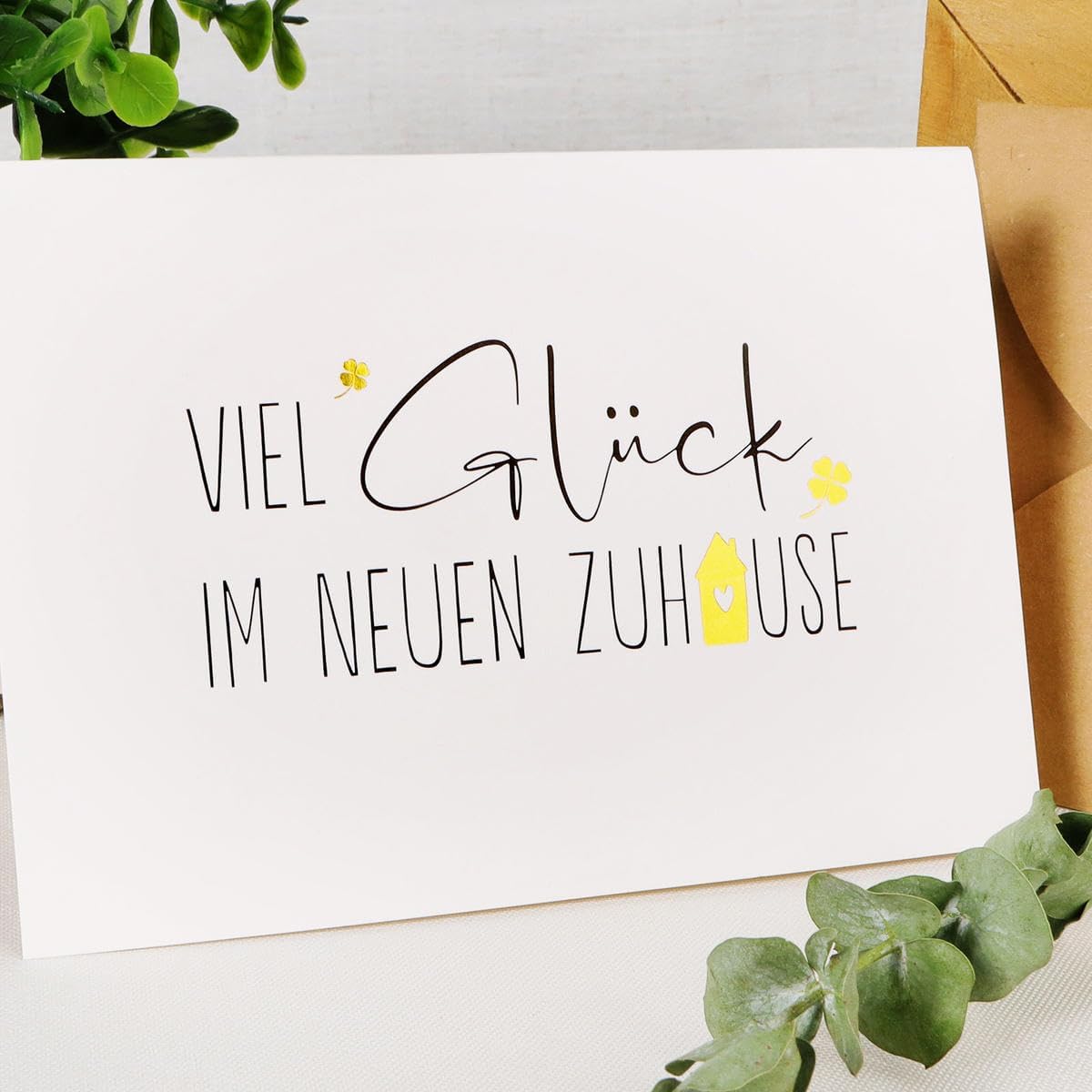 Viel Glück In Der Neuen Wohnung Bilder BHGT Karte zum Einzug Geschenkideen zum Einzug Einzugsgeschenke Einzug