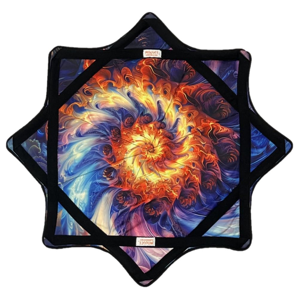 Mougee Midway- Genuine Flow Star - 24" Diameter -Not Too Big, Not Too Small - Just Right (Fire Spin)