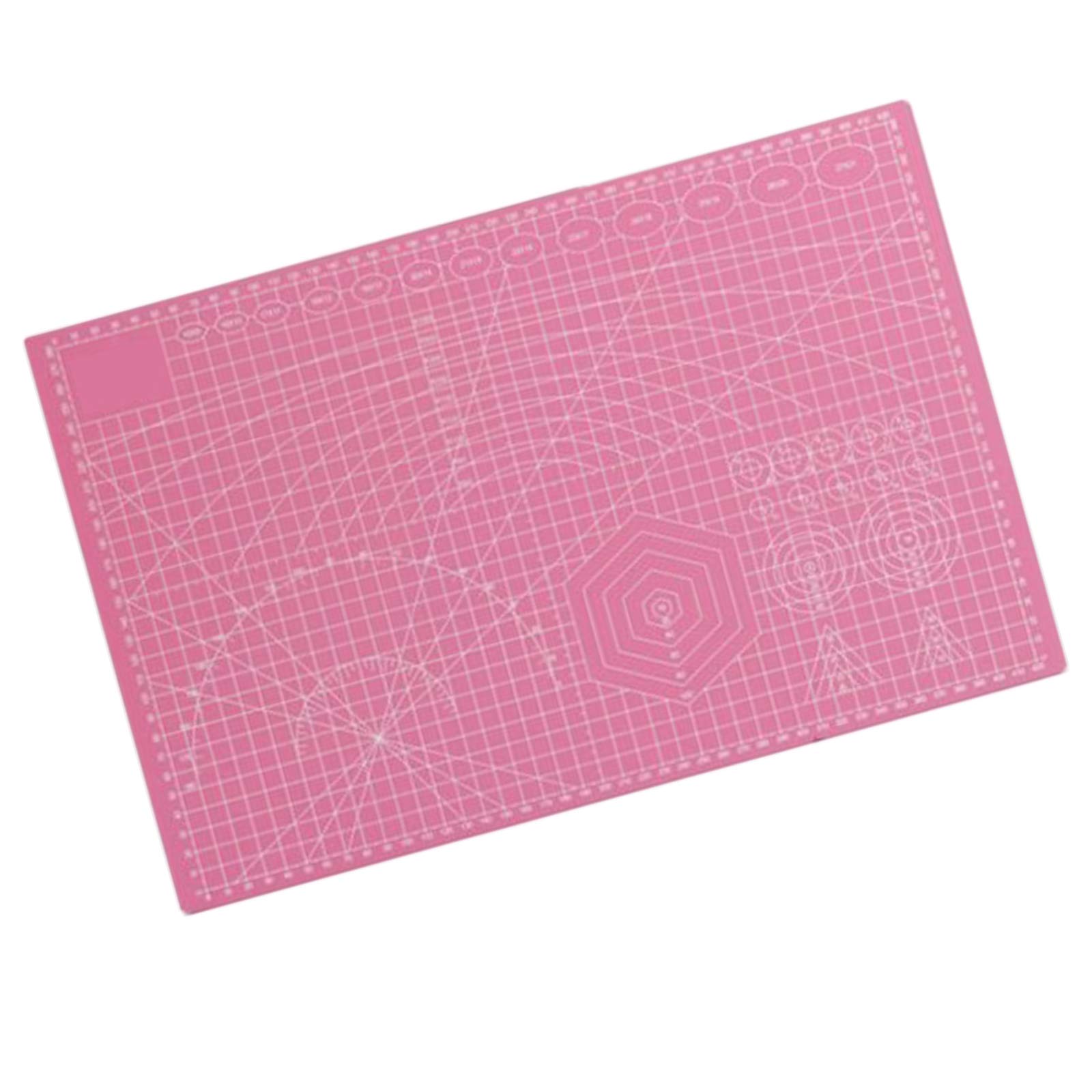 A3 Cutting Mat Self Healing Cutting Board Craft Double Sided Grid PVC Quilting for Sewing, Crafting, Modelling, Scrapbooking