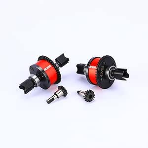 Amazon.com: RCAWD 42T Front Rear Diff Set & 15T Main Input Gear GP5 10K ...