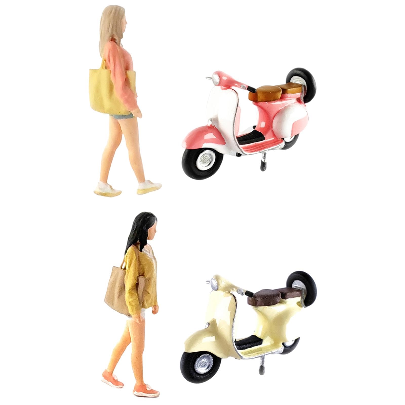 bnf® Hand Painted 1/64 Figures Girl Motorcycle Train Railway Layout S Scale Pink|Toys & Hobbies | Diecast & Toy Vehicles | Cars, Trucks & Vans | Contemporary Manufacture-image-25